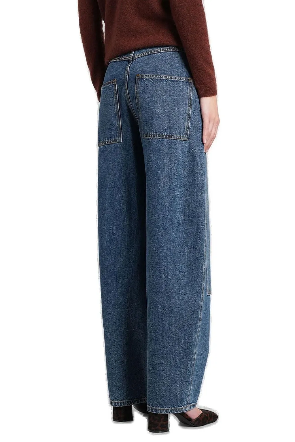 Co High-Waist Panelled Jeans
