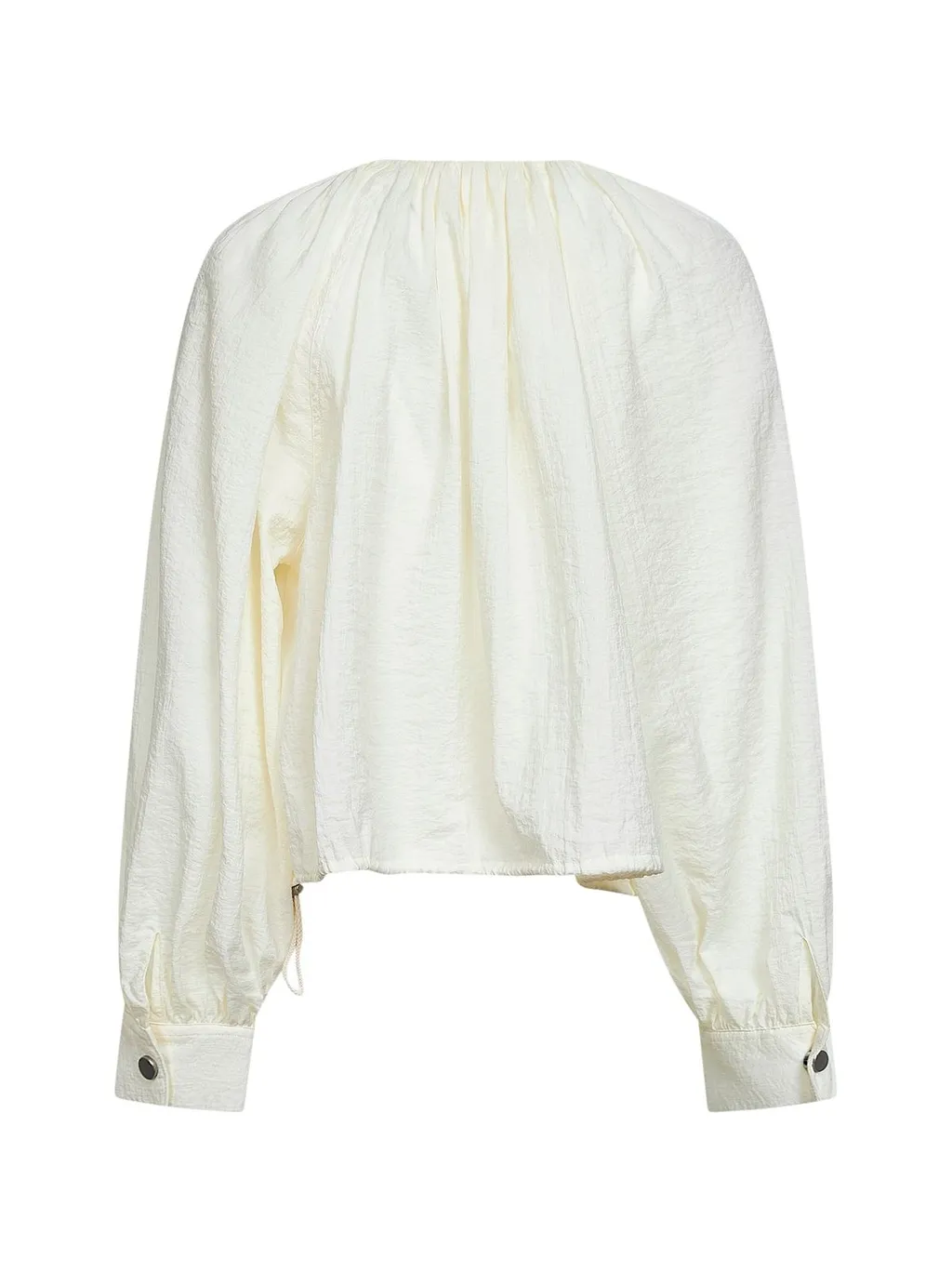 Gathered Cropped Top