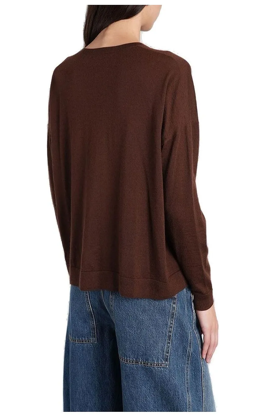 Co Long-Sleeved V-Neck Jumper