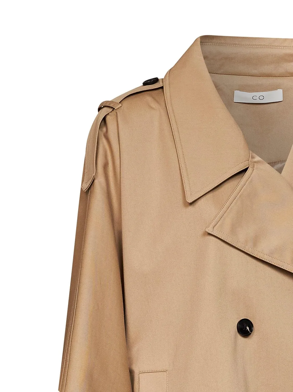 Co Oversized Double-Breasted Coat