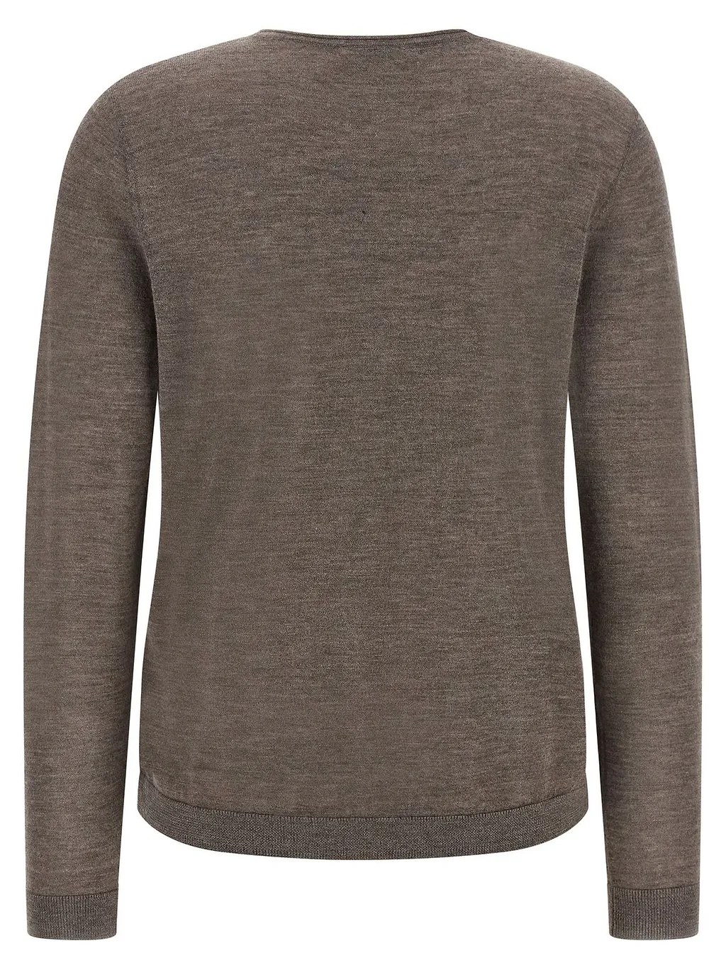 Co Rolled-Edge Crew Knitted Sweater