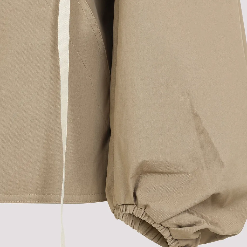 Co Rolled Collar Cropped Jacket