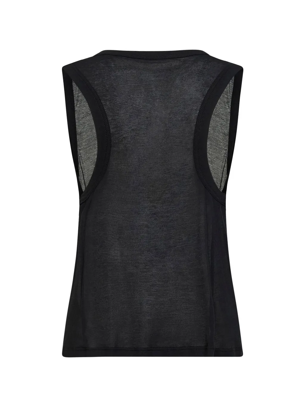 Co Sheer Scoop Neck Tank Top