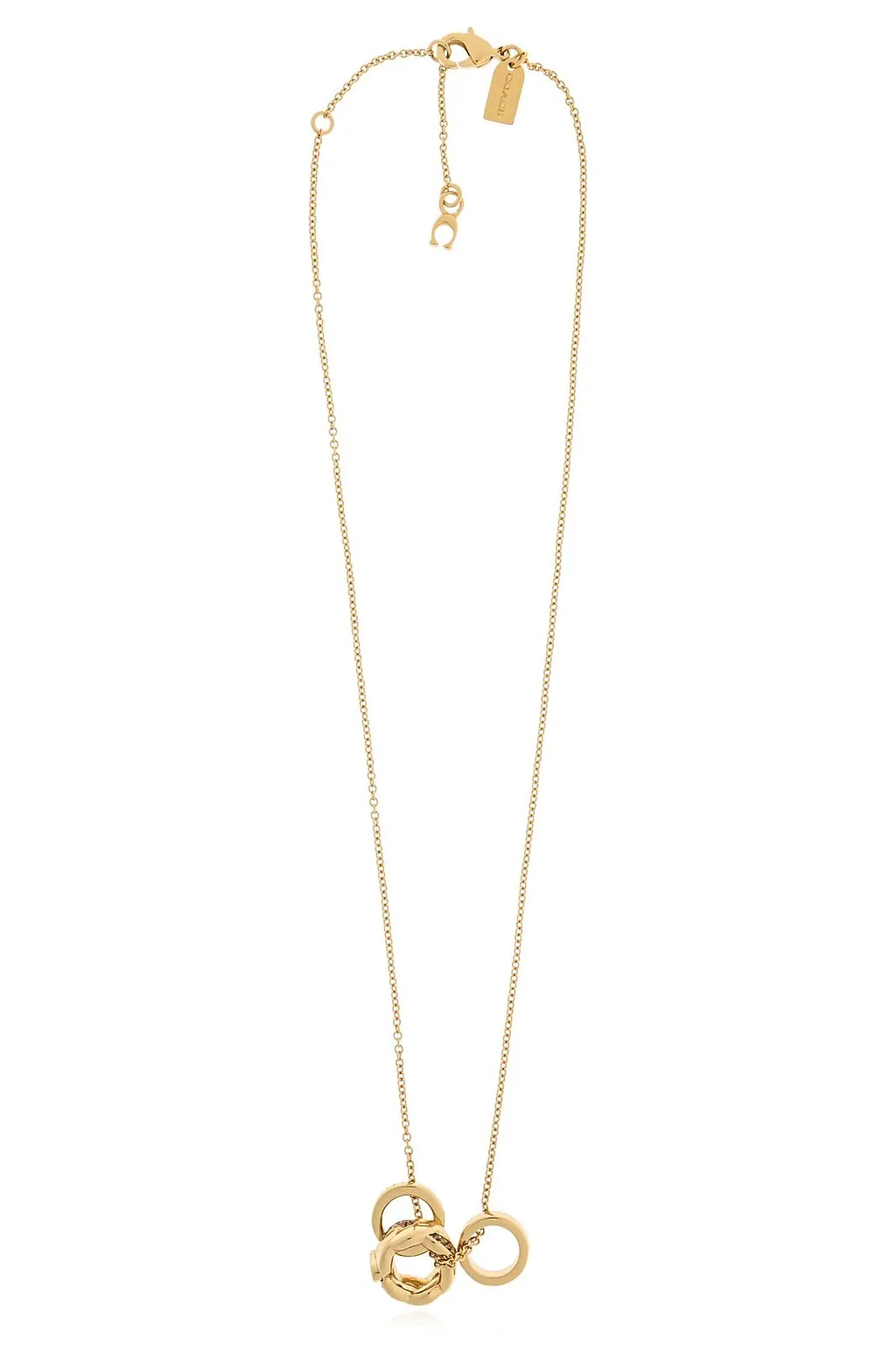 Coach Circle Necklace