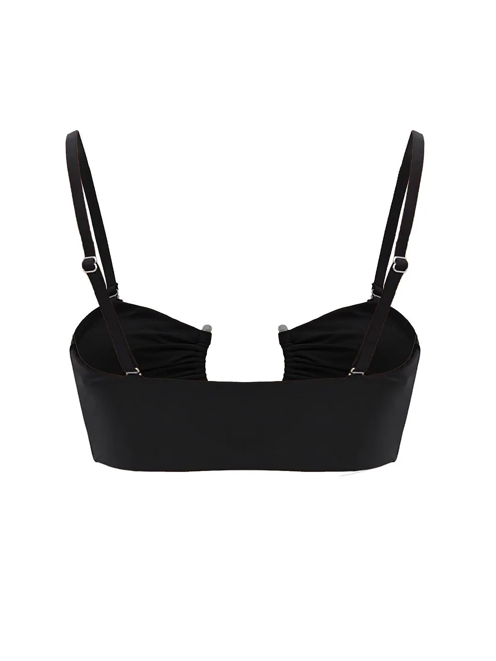 Ruched Crescent Bandeau