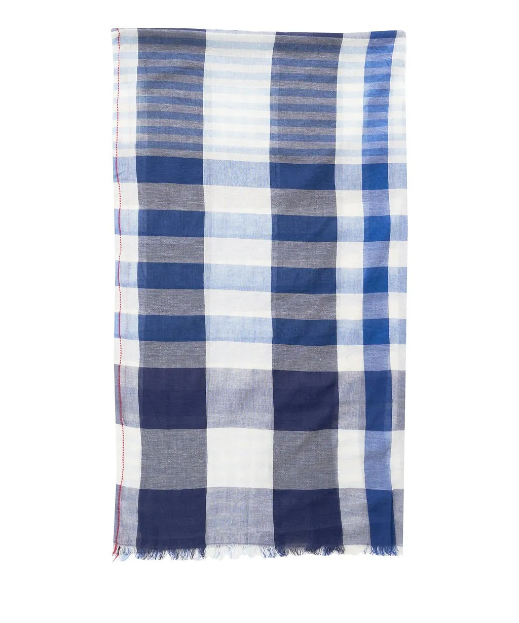Checked Scarf