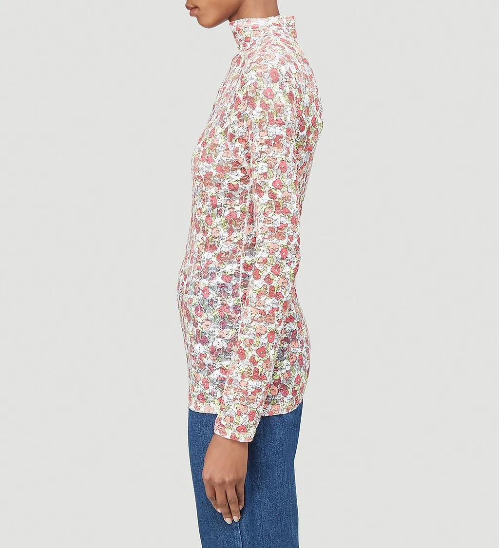Collina Strada Cardio Nova Sheer Laced Top
