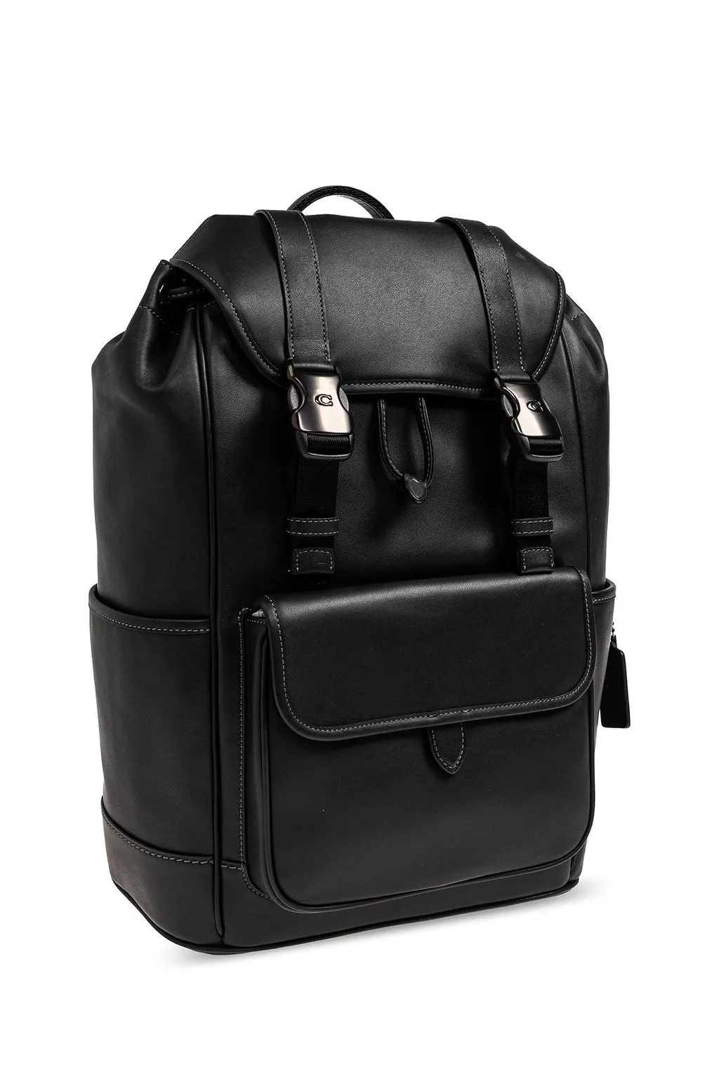 Coach League Buckle Detailed Drawstring Backpack