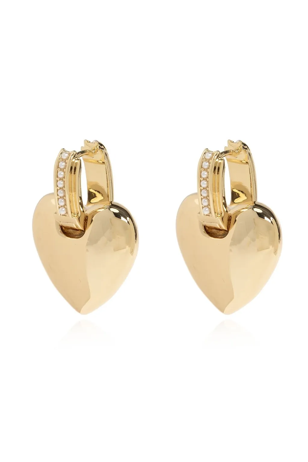 Logo Detail Embellished Earrings