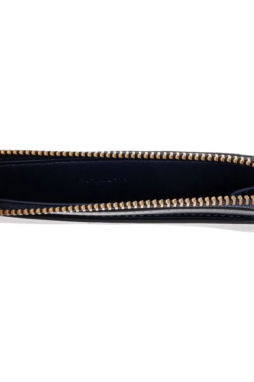 Coach Logo Detailed Zip-Up Wallet
