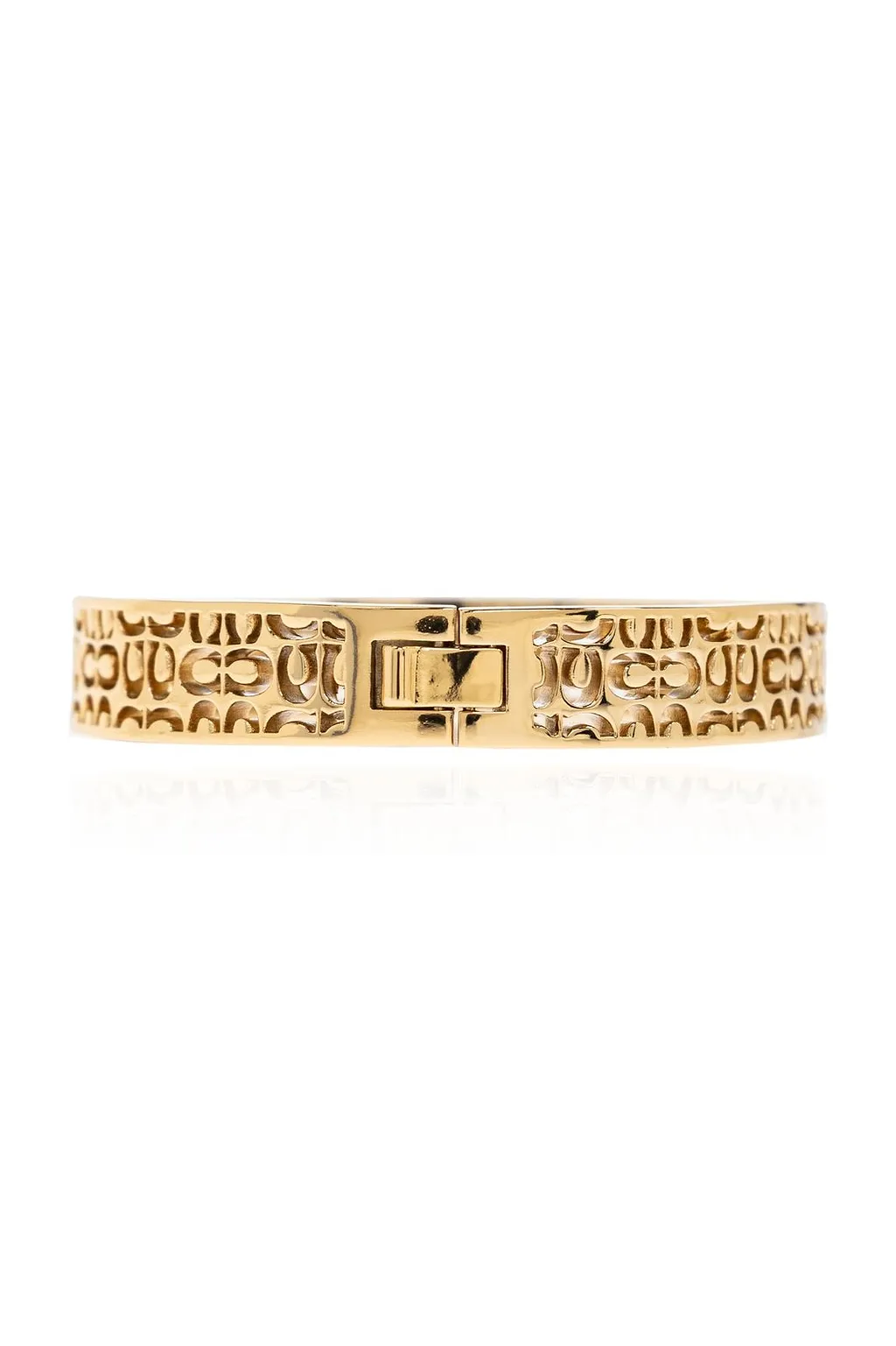 Coach Logo Engraved Bracelet