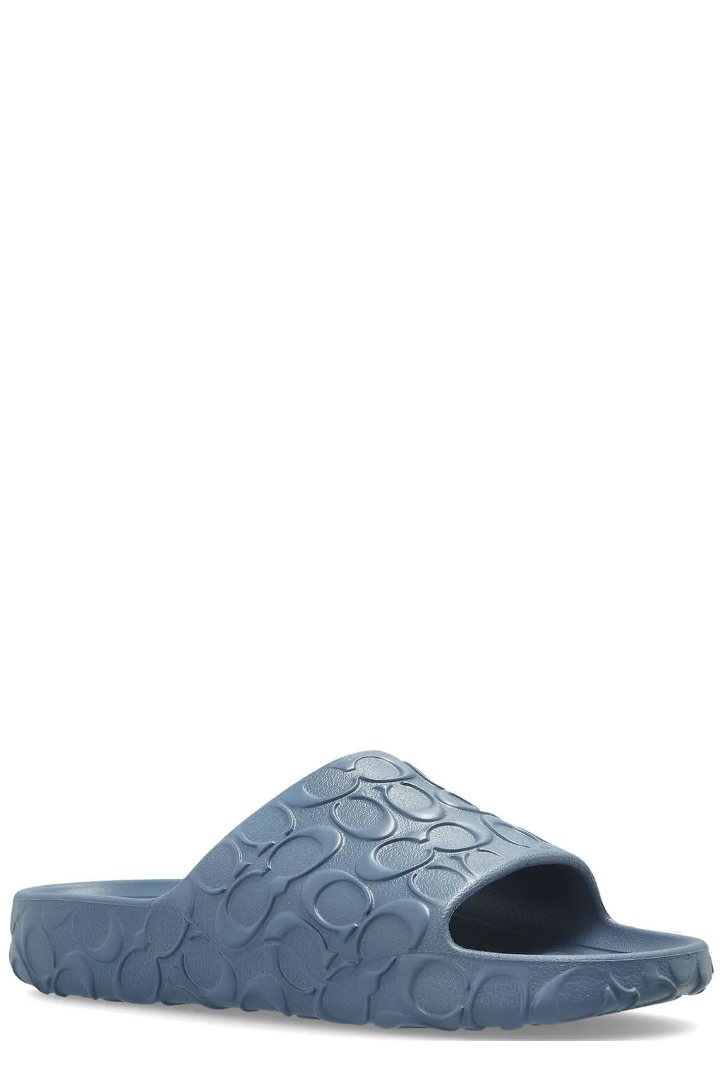 Coach Logo Embossed Slide Sandals