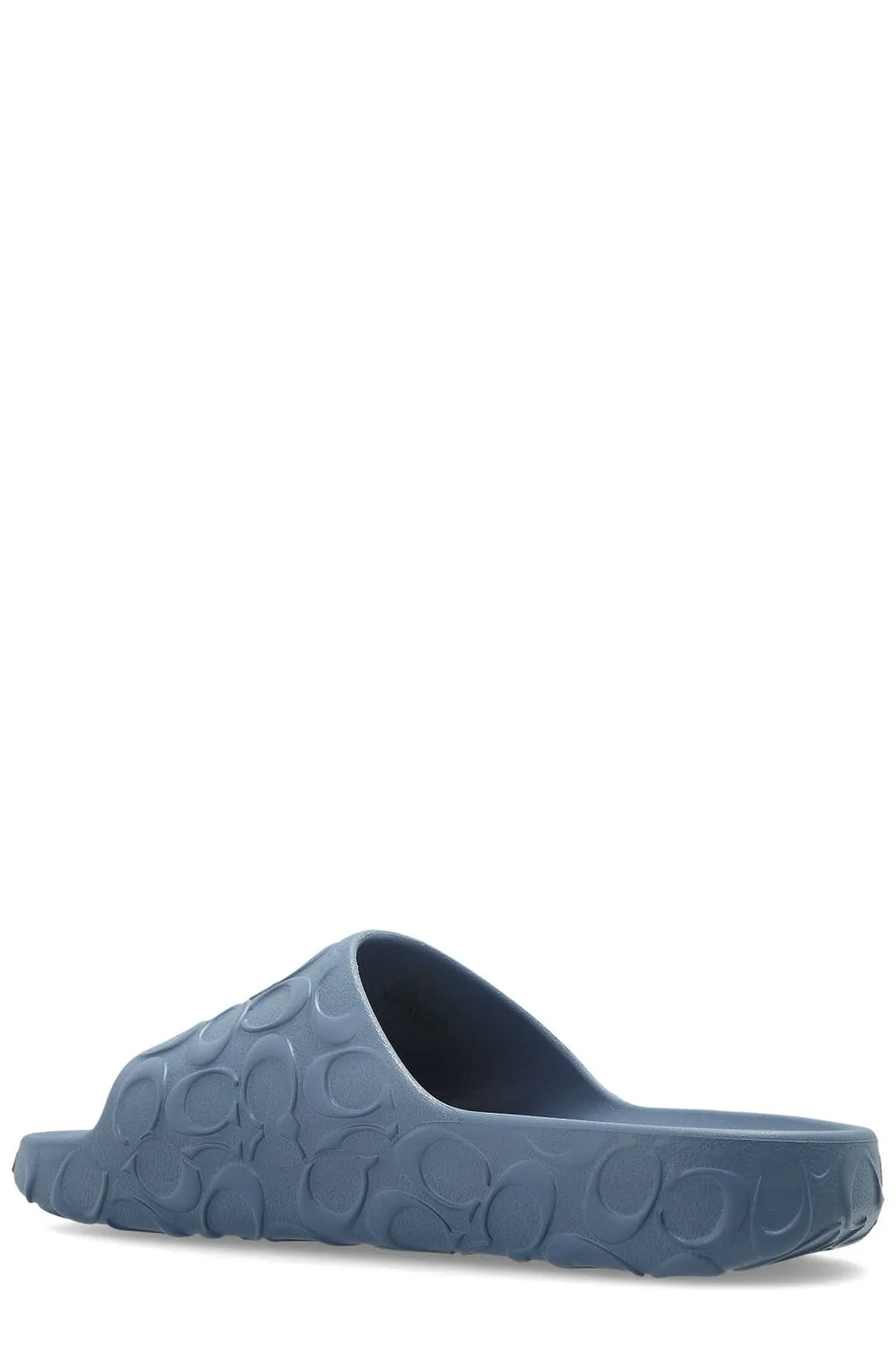Coach Logo Embossed Slide Sandals