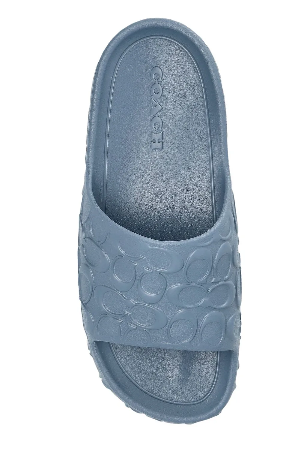 Coach Logo Embossed Slide Sandals