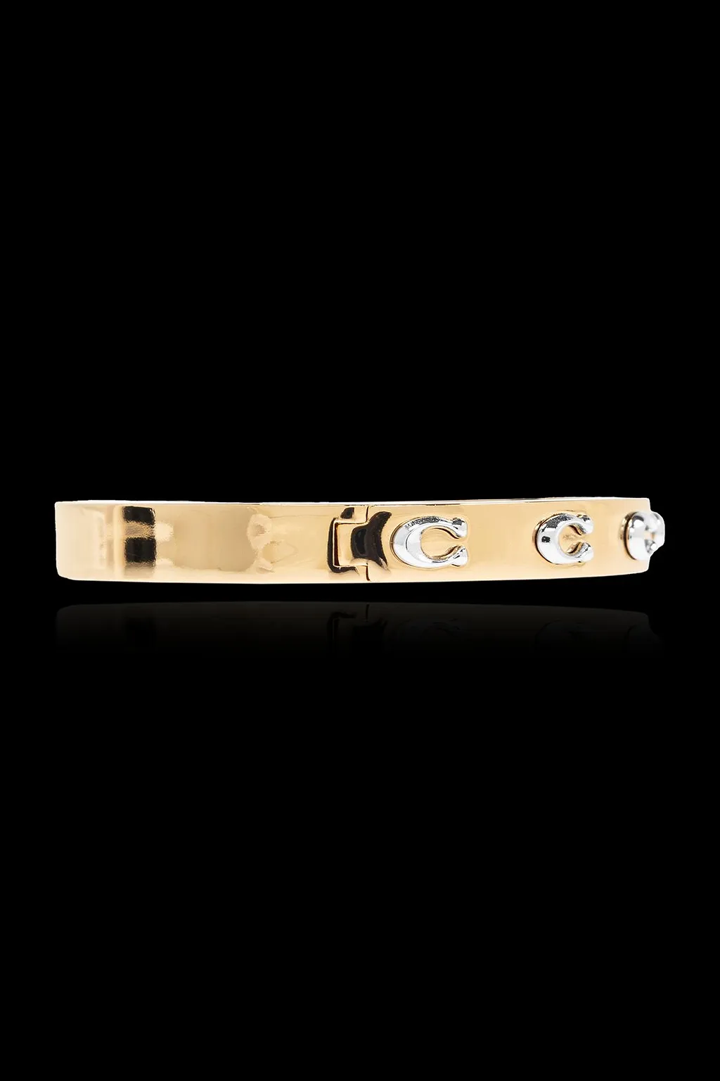 Coach Logo Plaque Detailed Bracelet