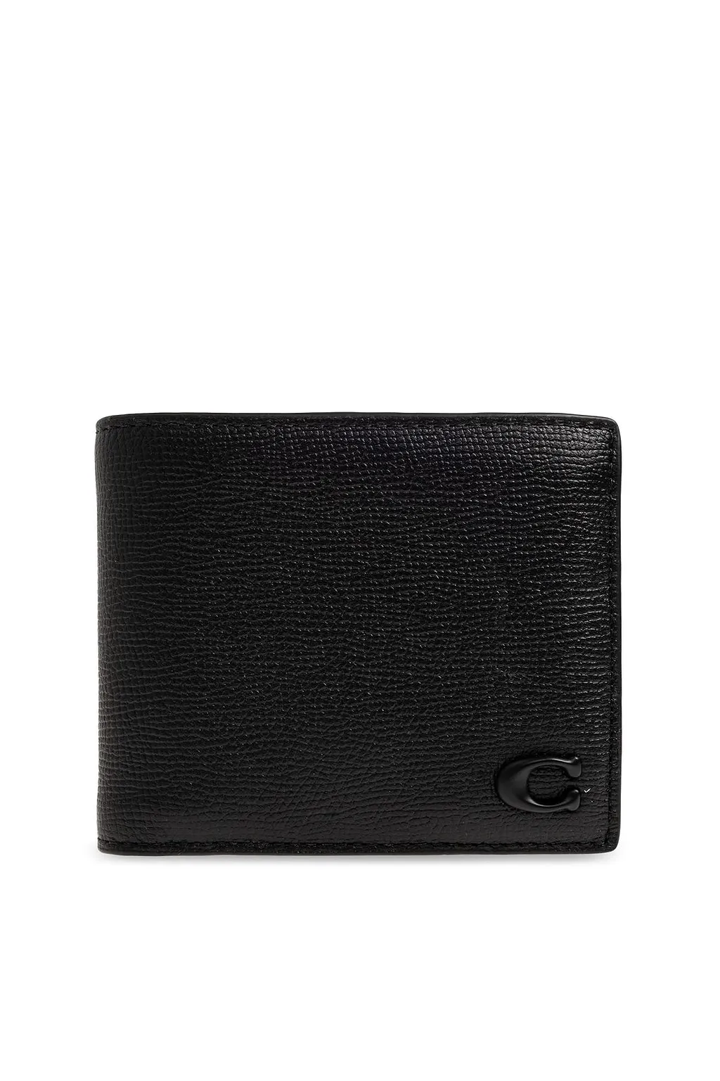 Coach Logo Plaque Bi-Fold Wallet