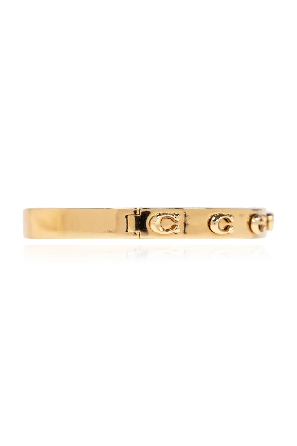 Coach Logo Plaque Detailed Bracelet