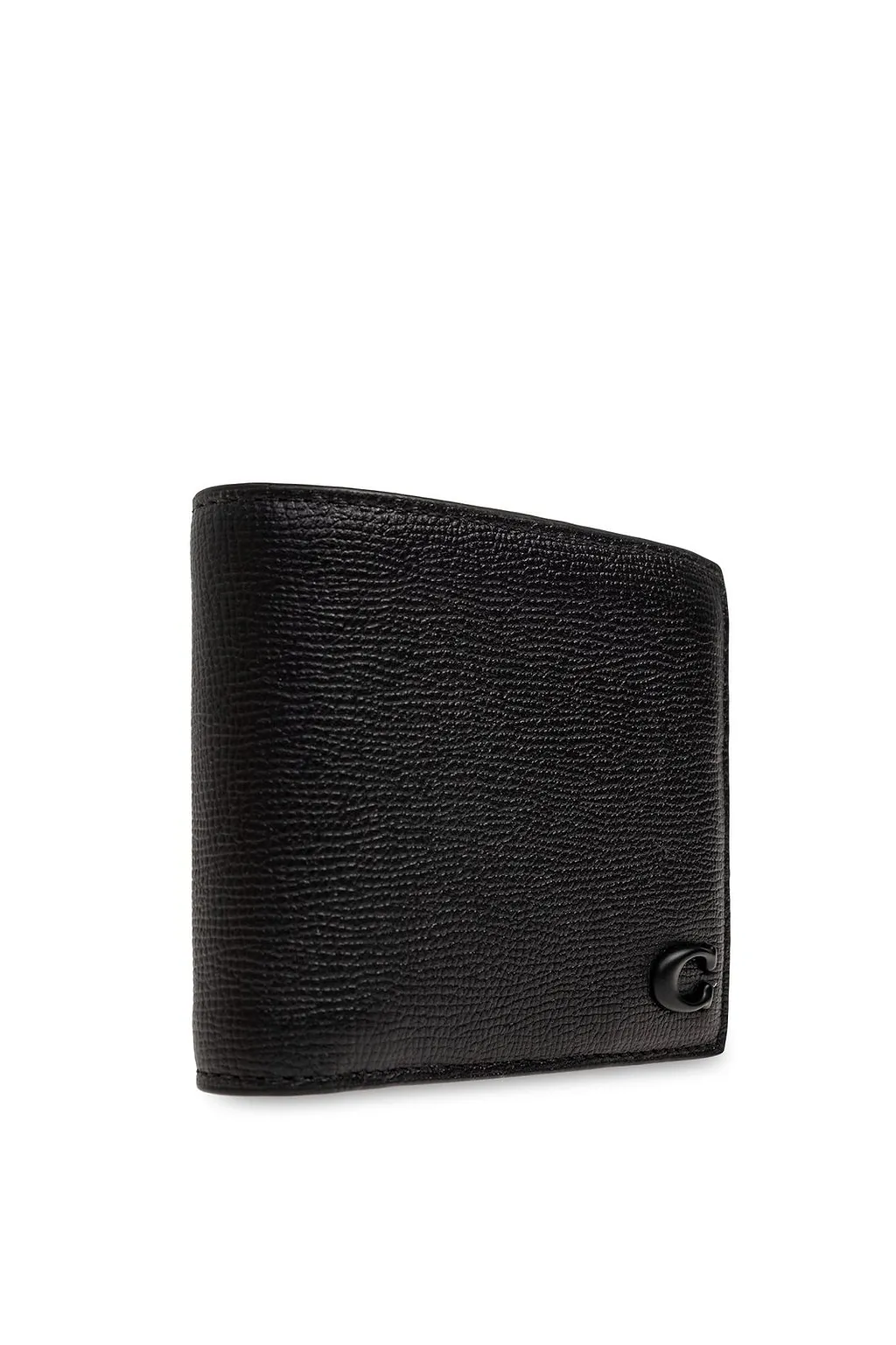 Coach Logo Plaque Bi-Fold Wallet