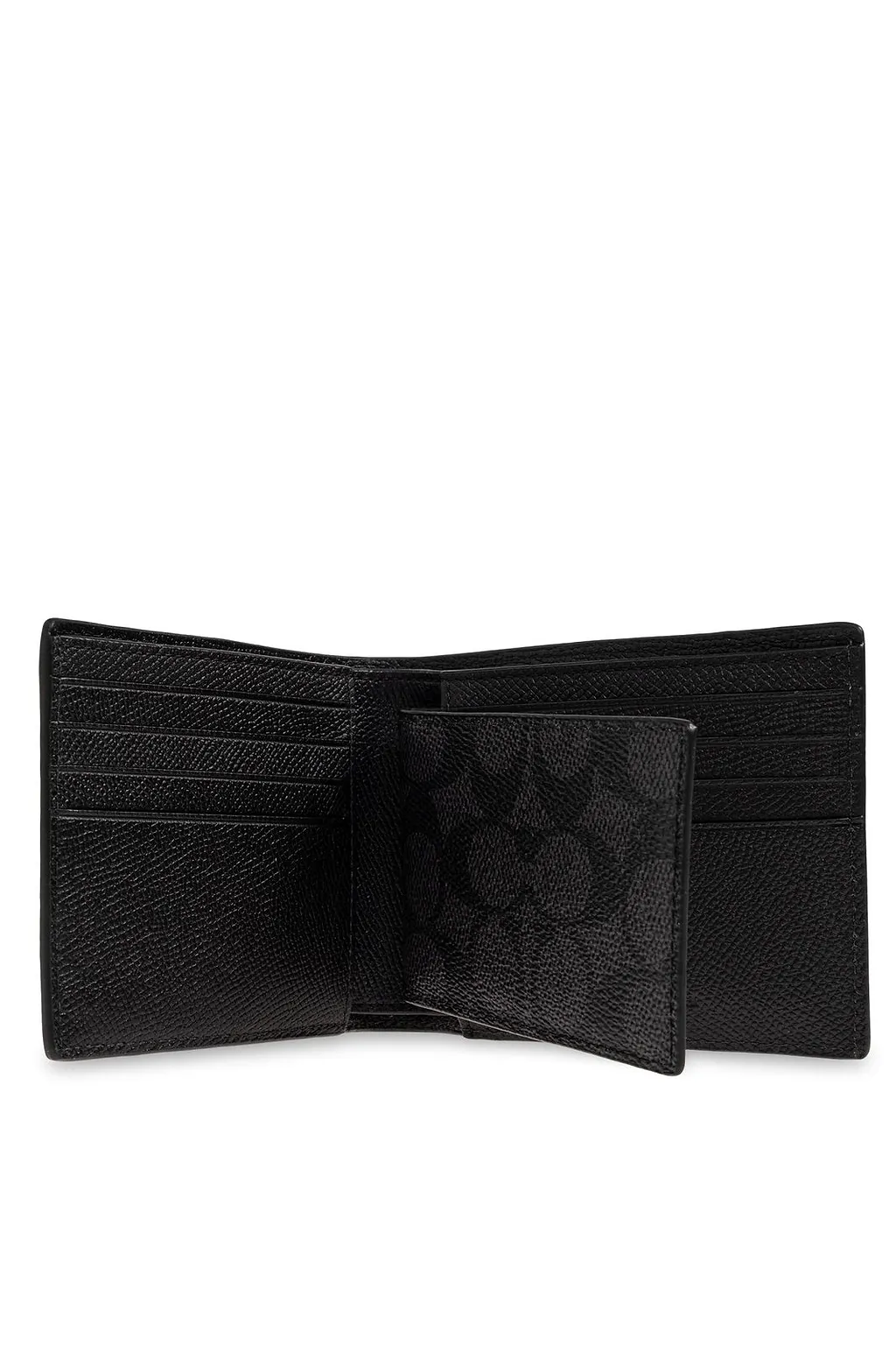 Coach Logo Plaque Bi-Fold Wallet