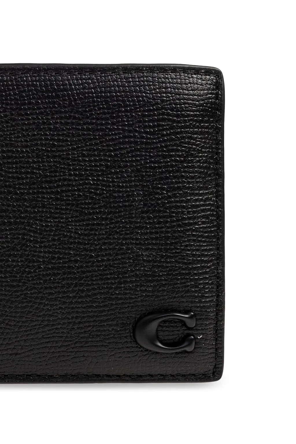 Coach Logo Plaque Bi-Fold Wallet