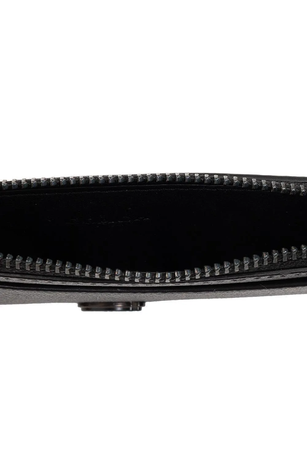 Coach Logo Plaque Zipped Card Case