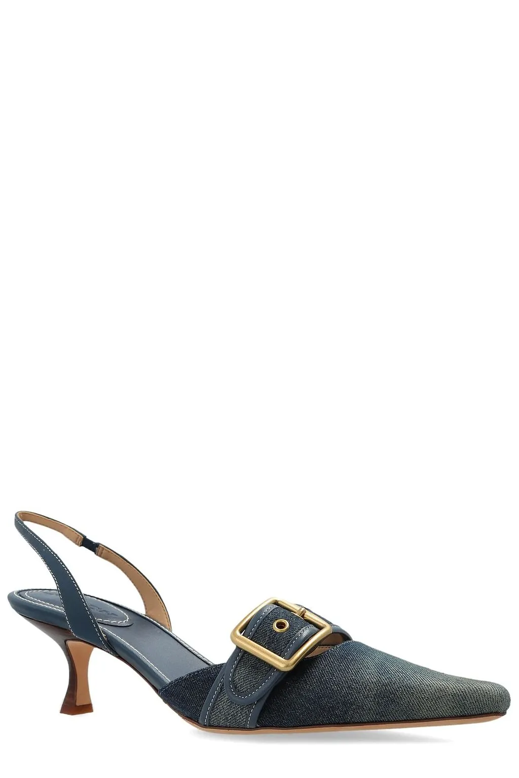 Margot Slingback Denim Pumps