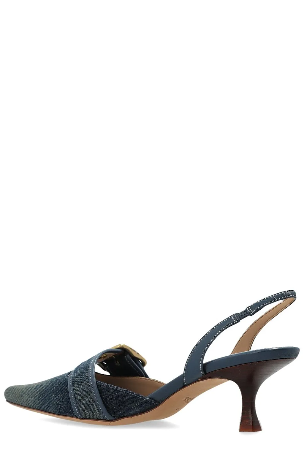 Margot Slingback Denim Pumps