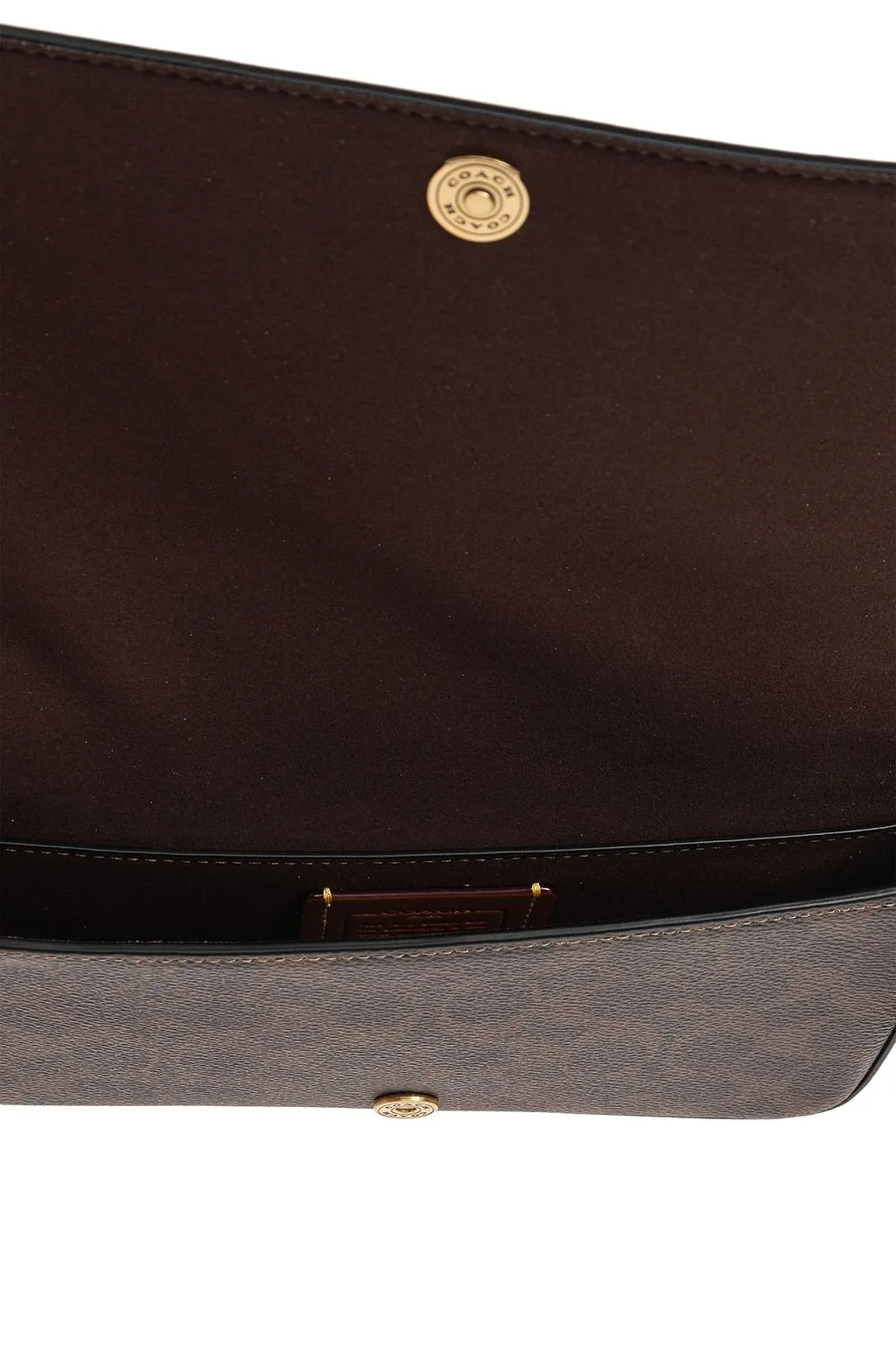 Coach Mila All-Over Pattern Chain Crossbody Bag