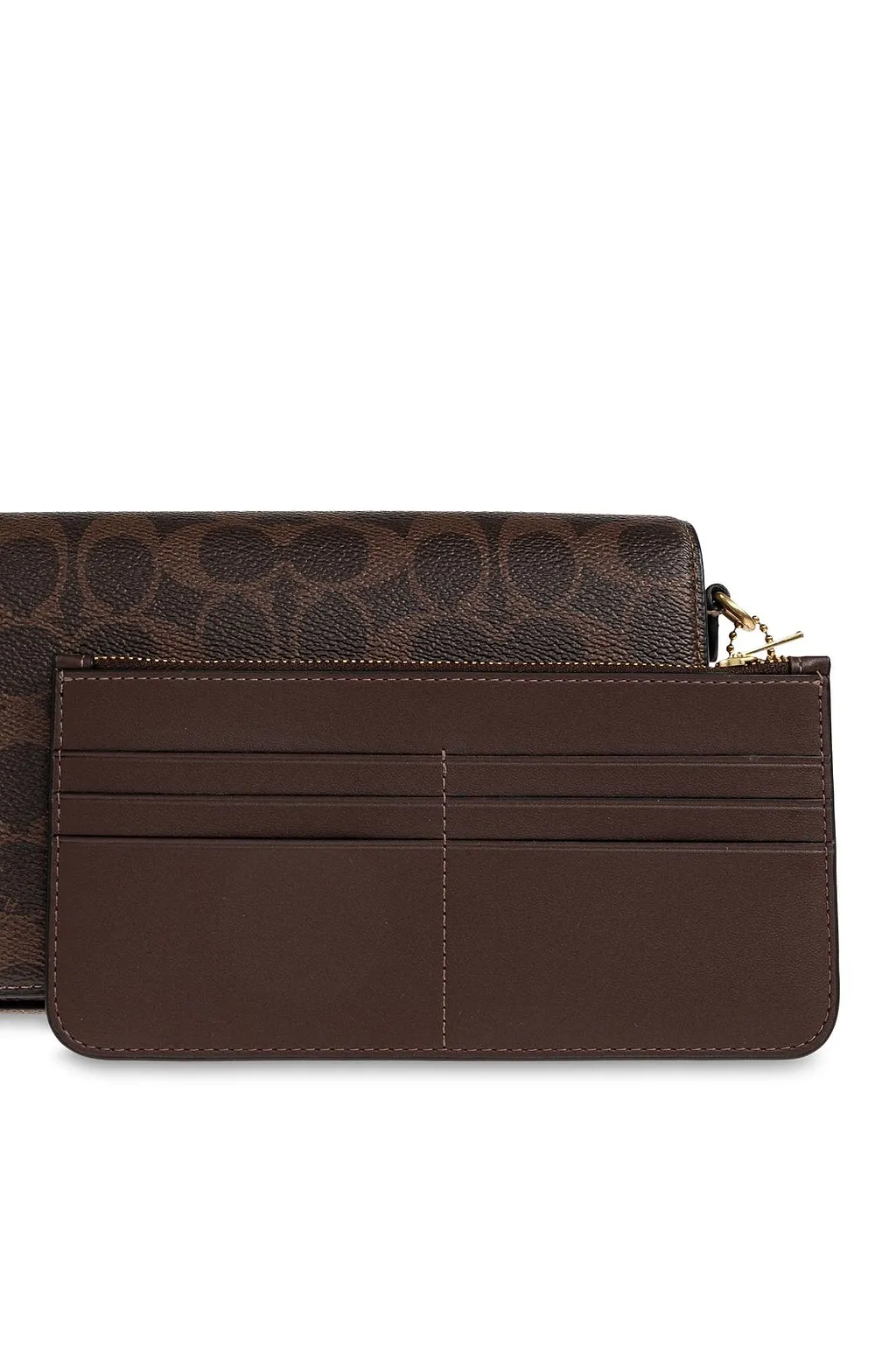 Coach Mila All-Over Pattern Chain Crossbody Bag