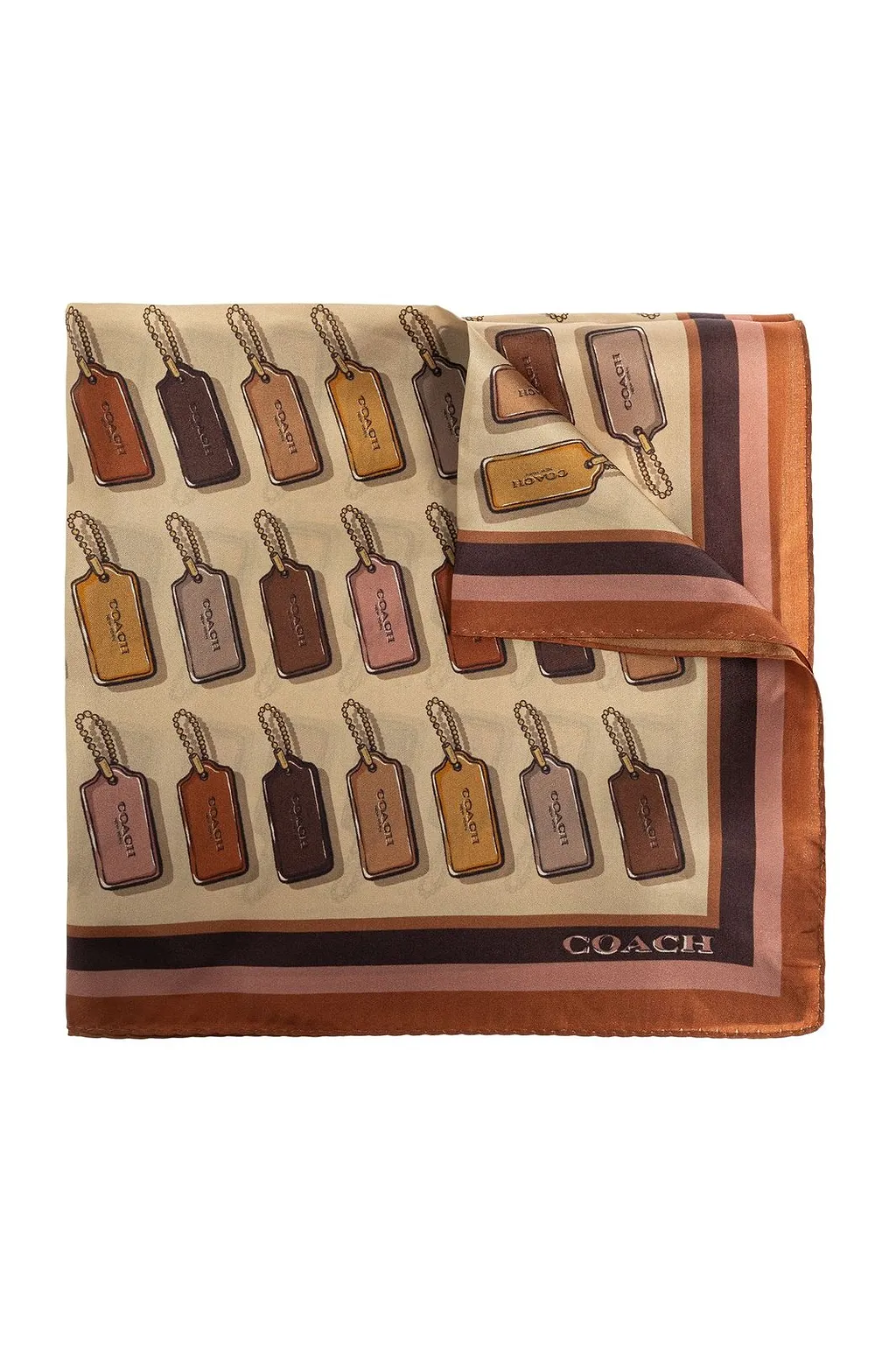 Coach Satin Scarf