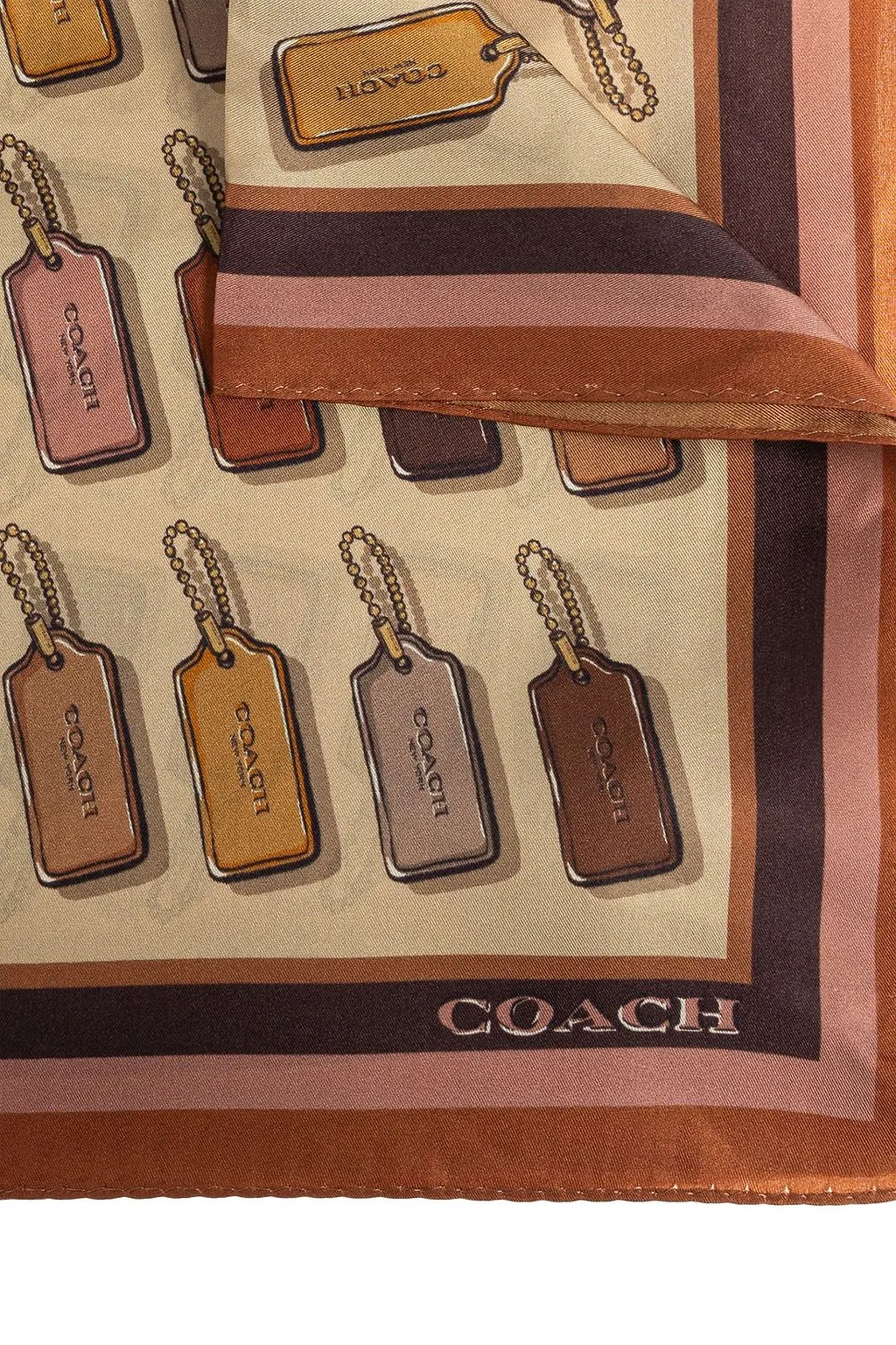 Coach Satin Scarf