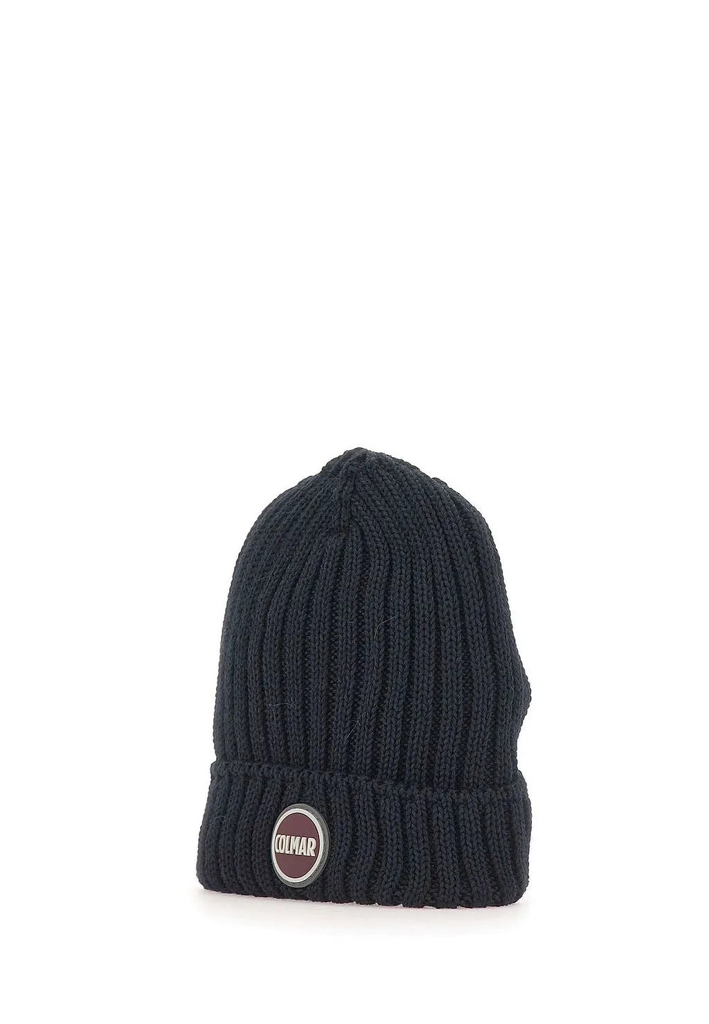 Ribbed Logo Beanie Hat