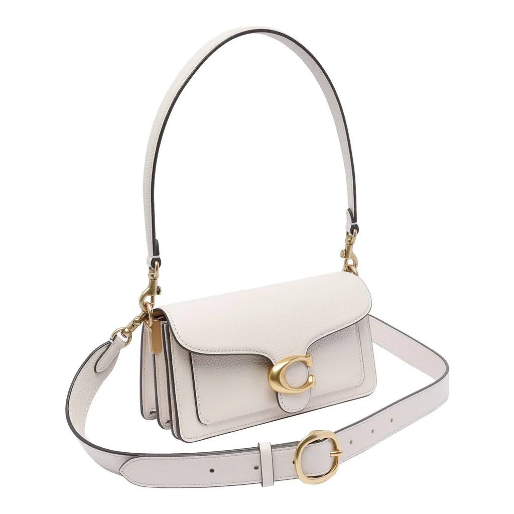 Coach Tabby 20 Logo Plaque Shoulder Bag
