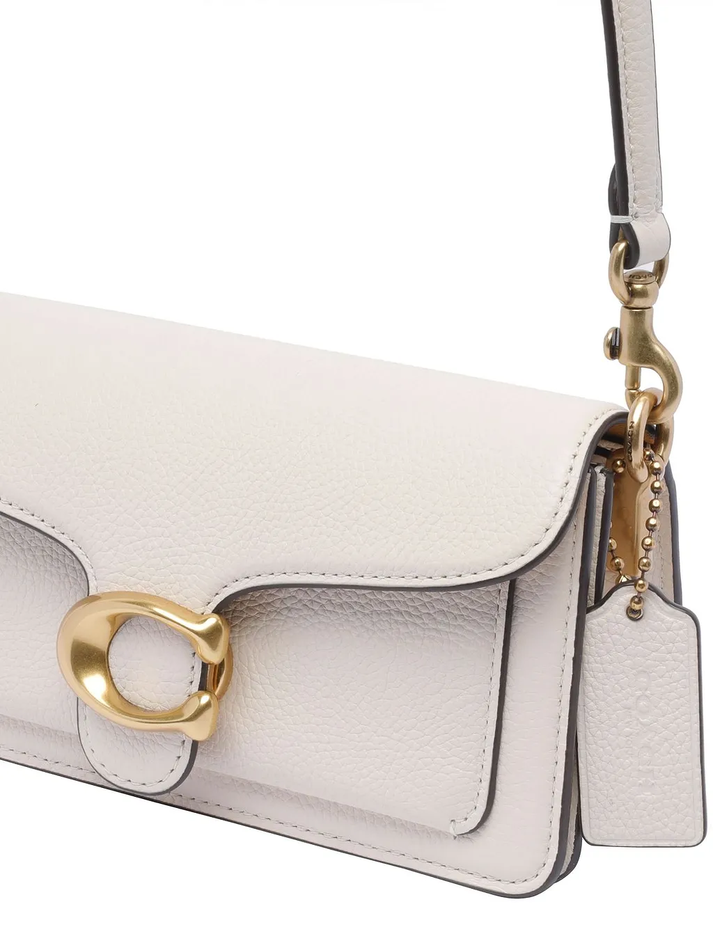 Coach Tabby 20 Logo Plaque Shoulder Bag