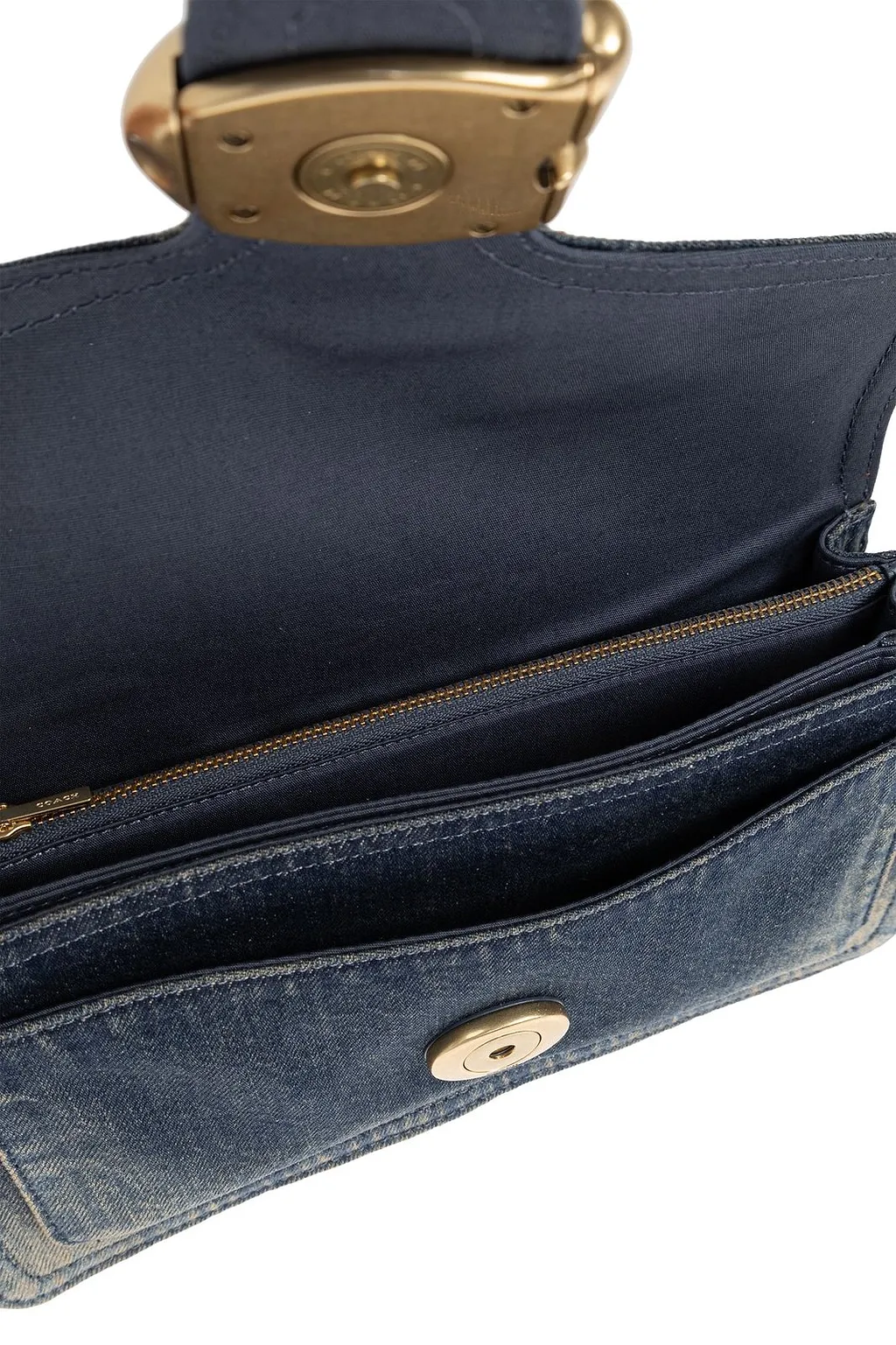 Coach Tabby 26 Denim Shoulder Bag