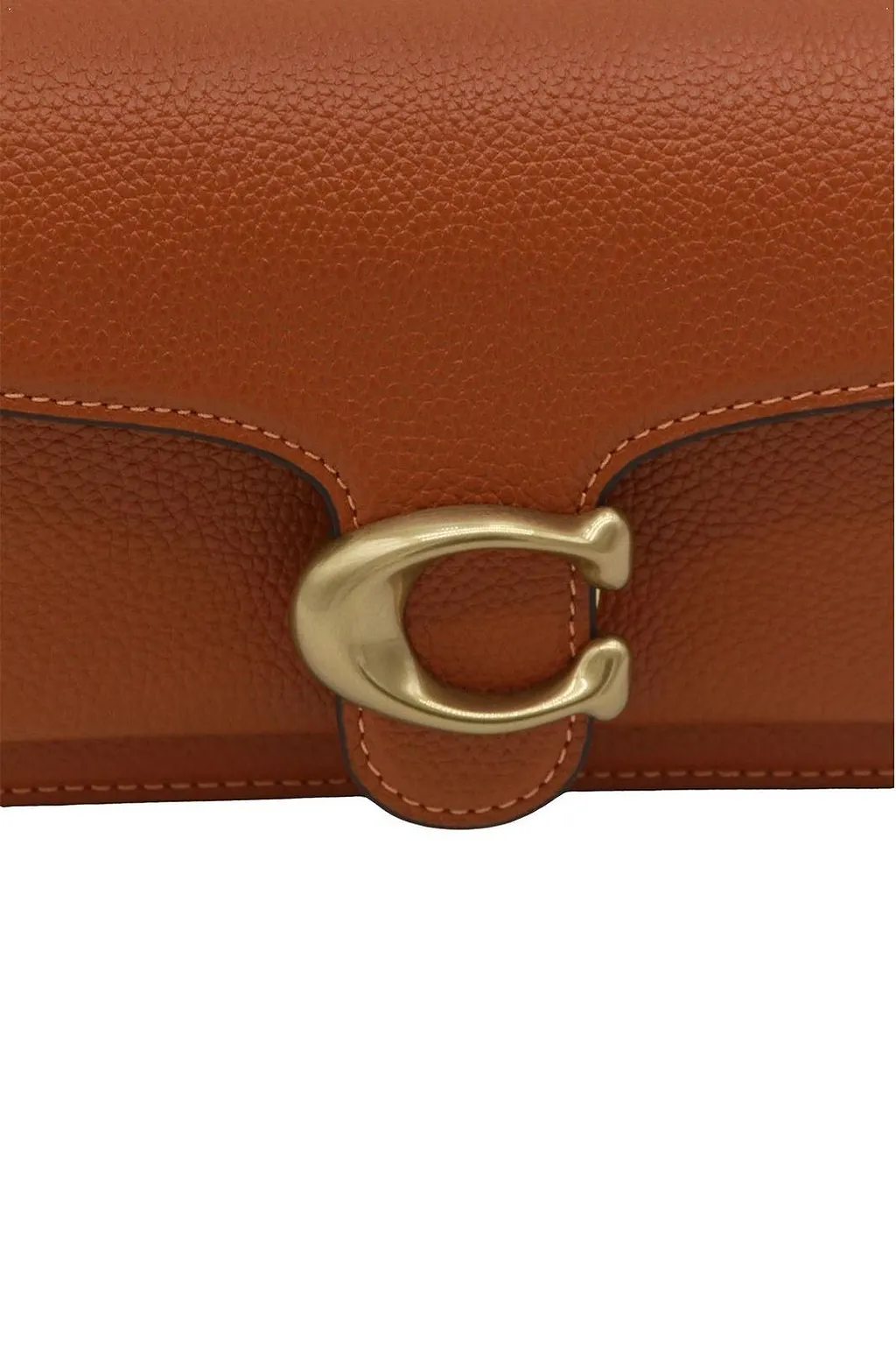 Coach Tabby 20 Logo Plaque Shoulder Bag