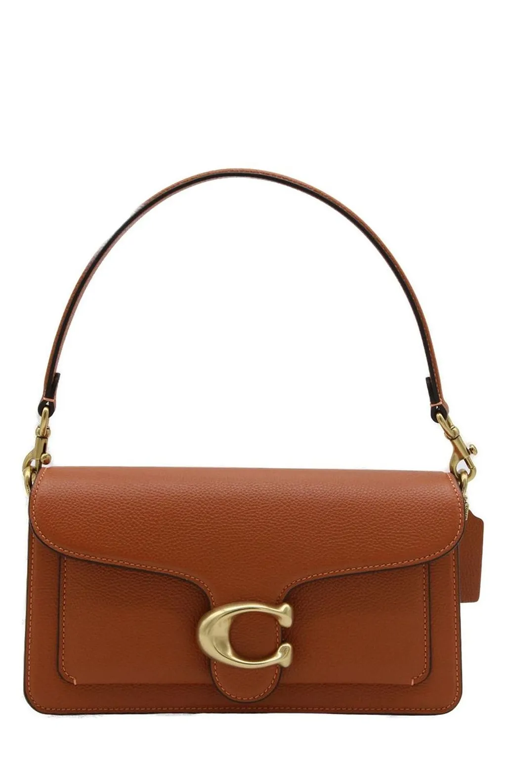 Coach Tabby 26 Logo Plaque Shoulder Bag