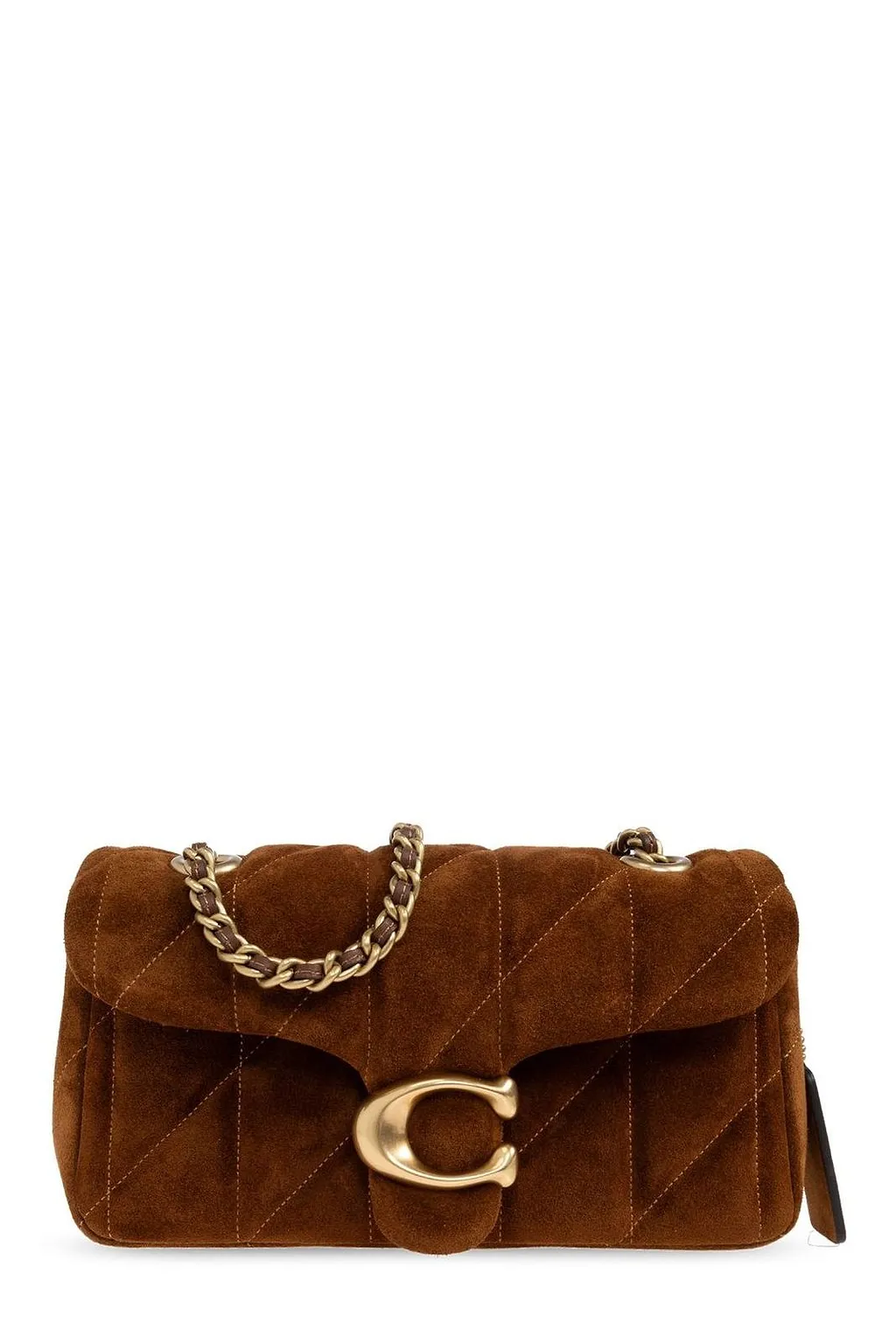 Coach Tabby Quilted Chain Linked Crossbody Bag