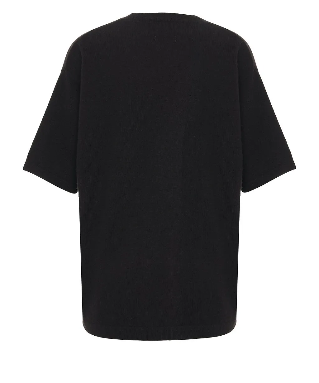 Carve Short Sleeved Knitted Jumper
