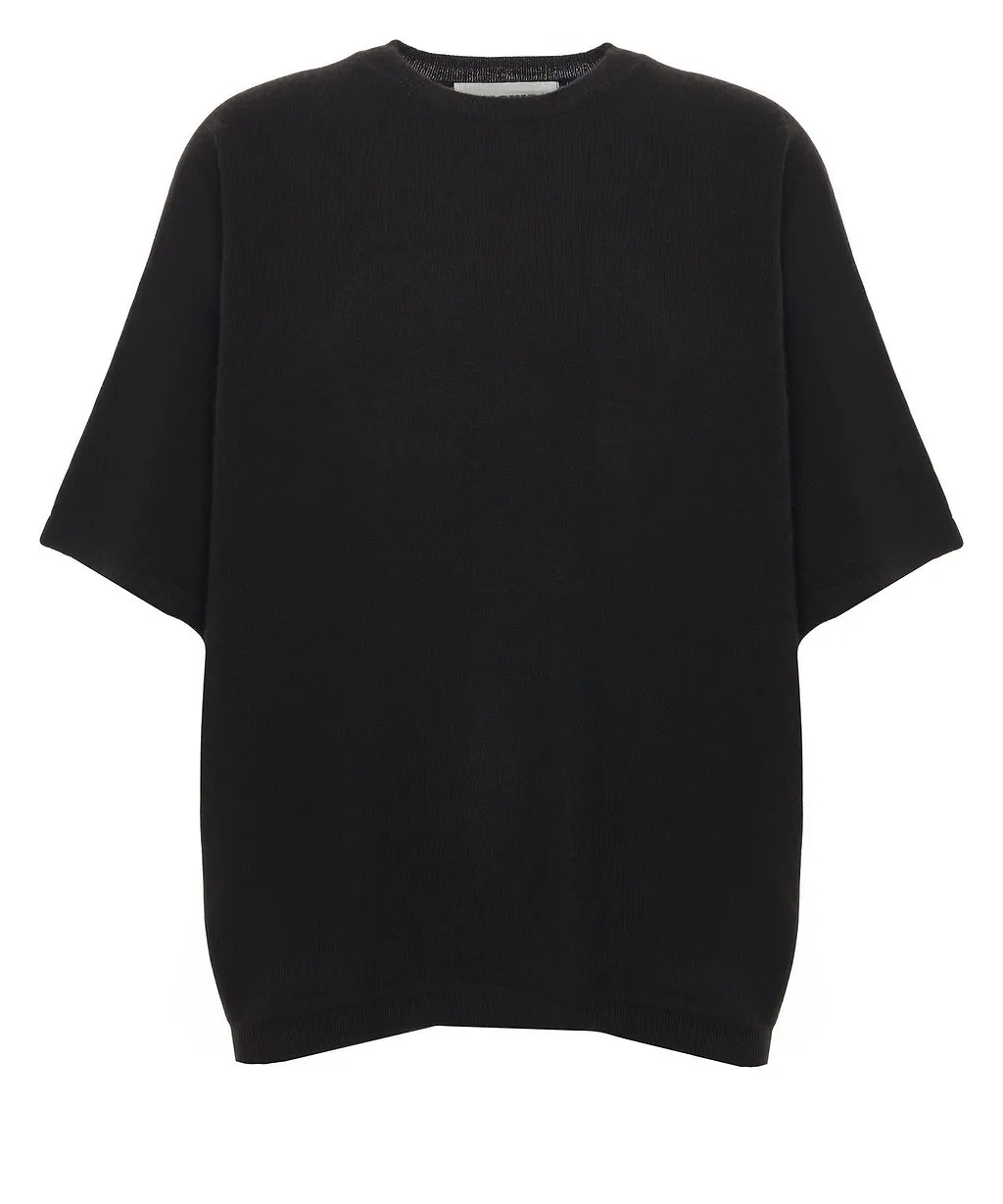 Carve Short Sleeved Knitted Jumper
