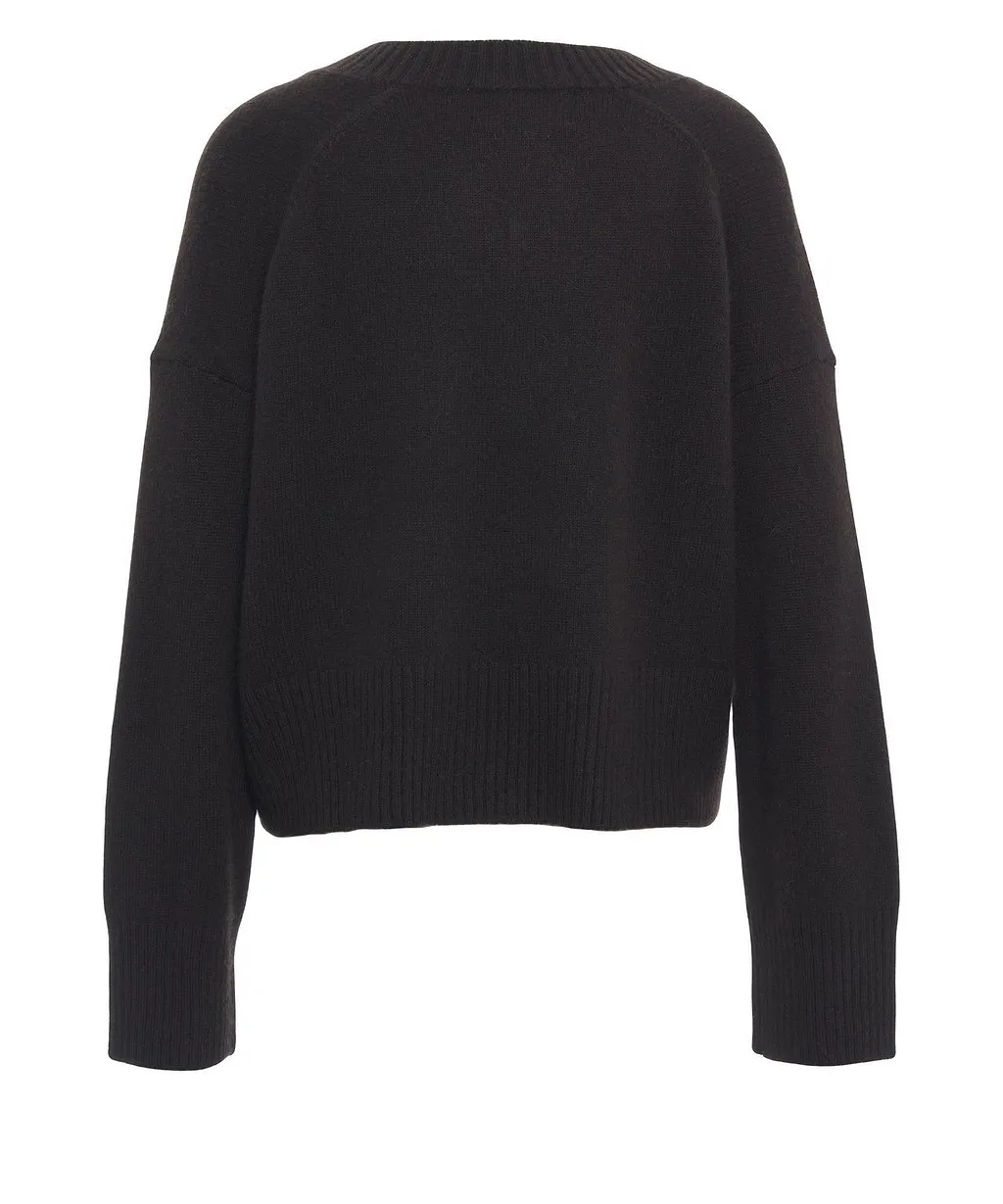Colorush Chunky V-Neck Knitted Jumper