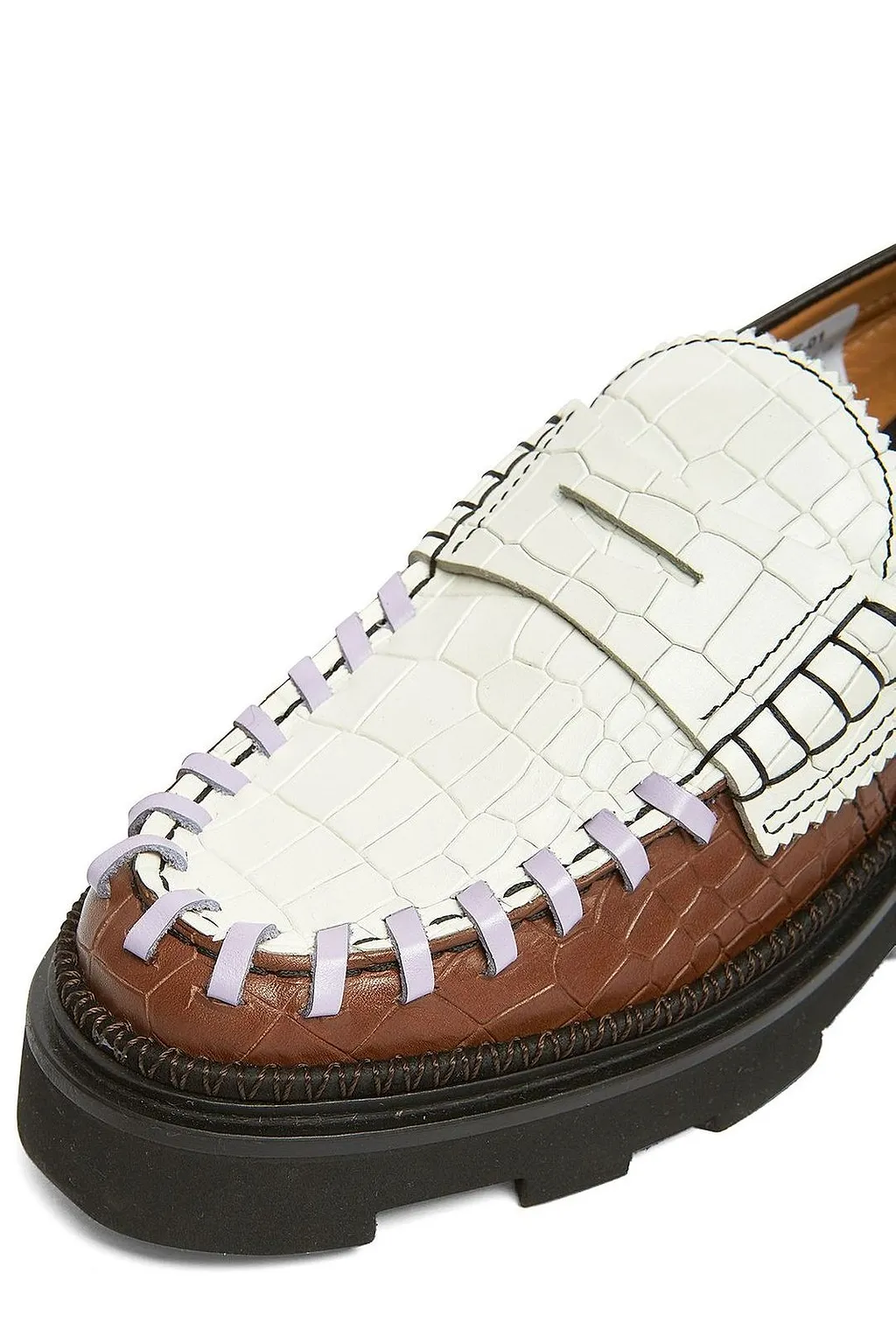 Colville College Whipstitch Loafers