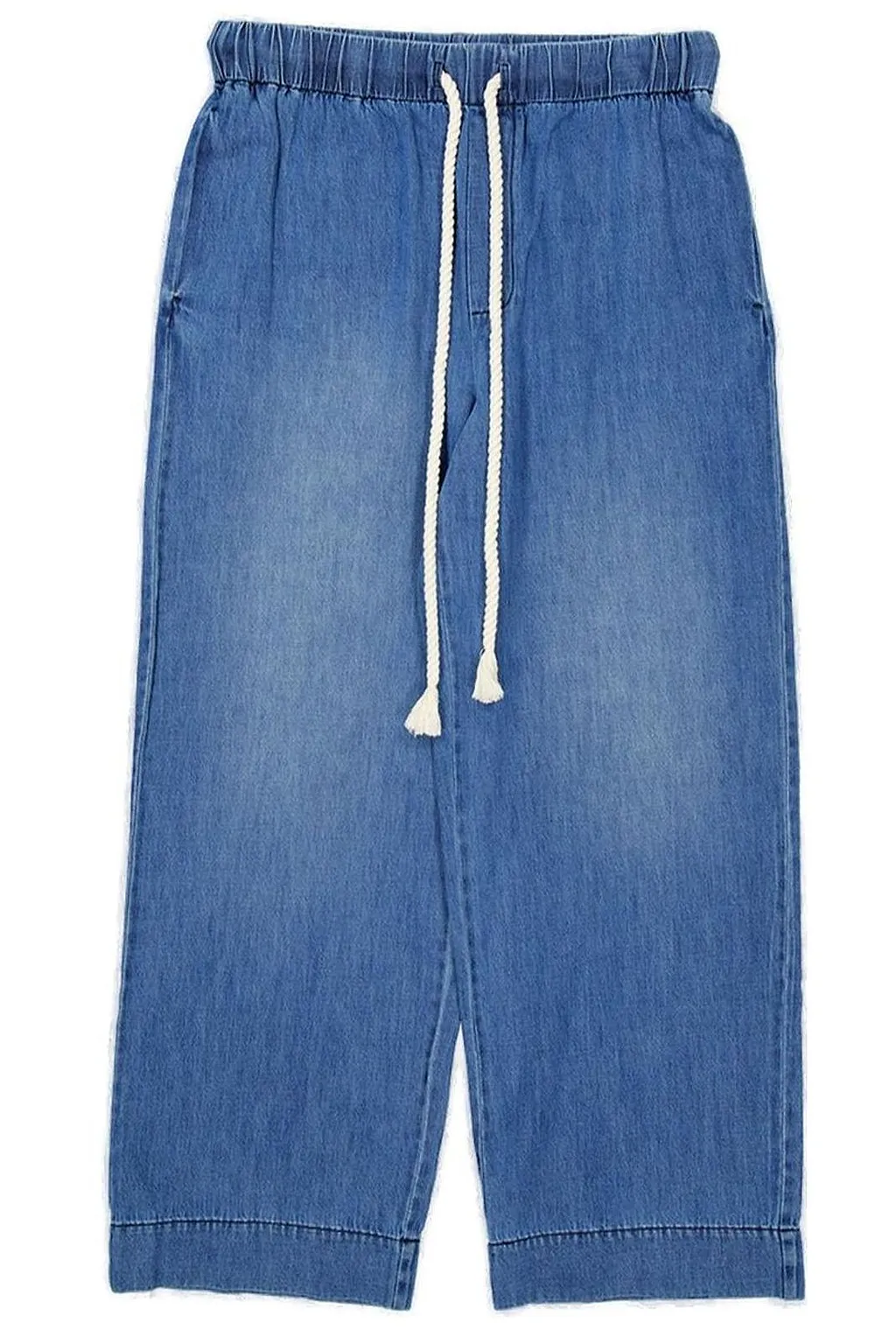 Commas Wide-Leg Drawstring Jeans