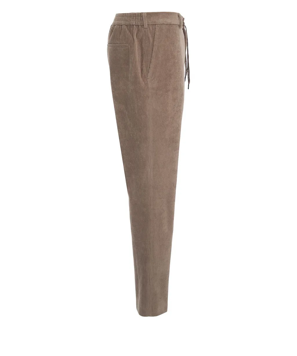 Circolo 1901 Drawstring Corduroy Pants