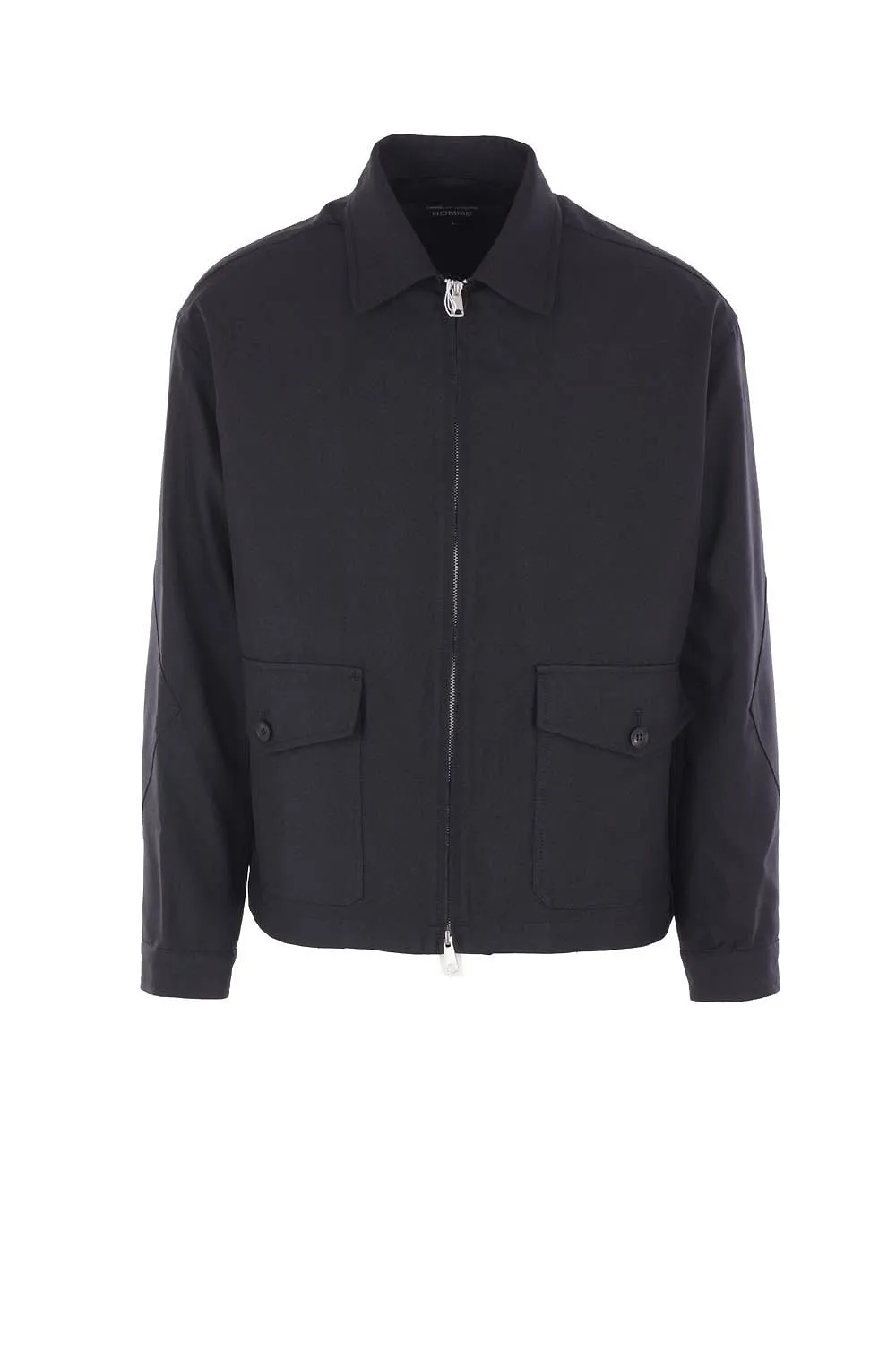 Comme Des Garcons Homme Long-Sleeved Zip-Up Jacket