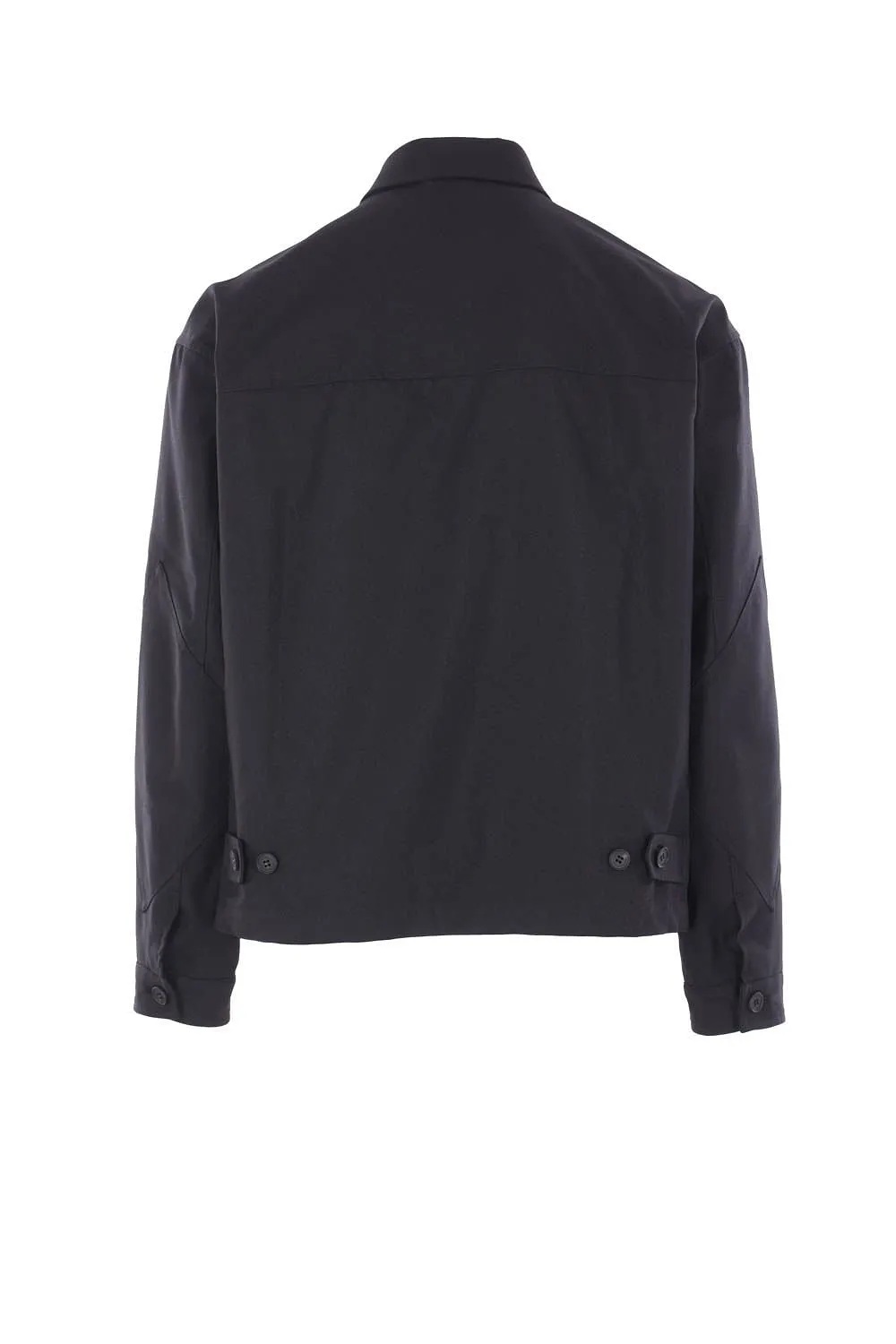 Comme Des Garcons Homme Long-Sleeved Zip-Up Jacket