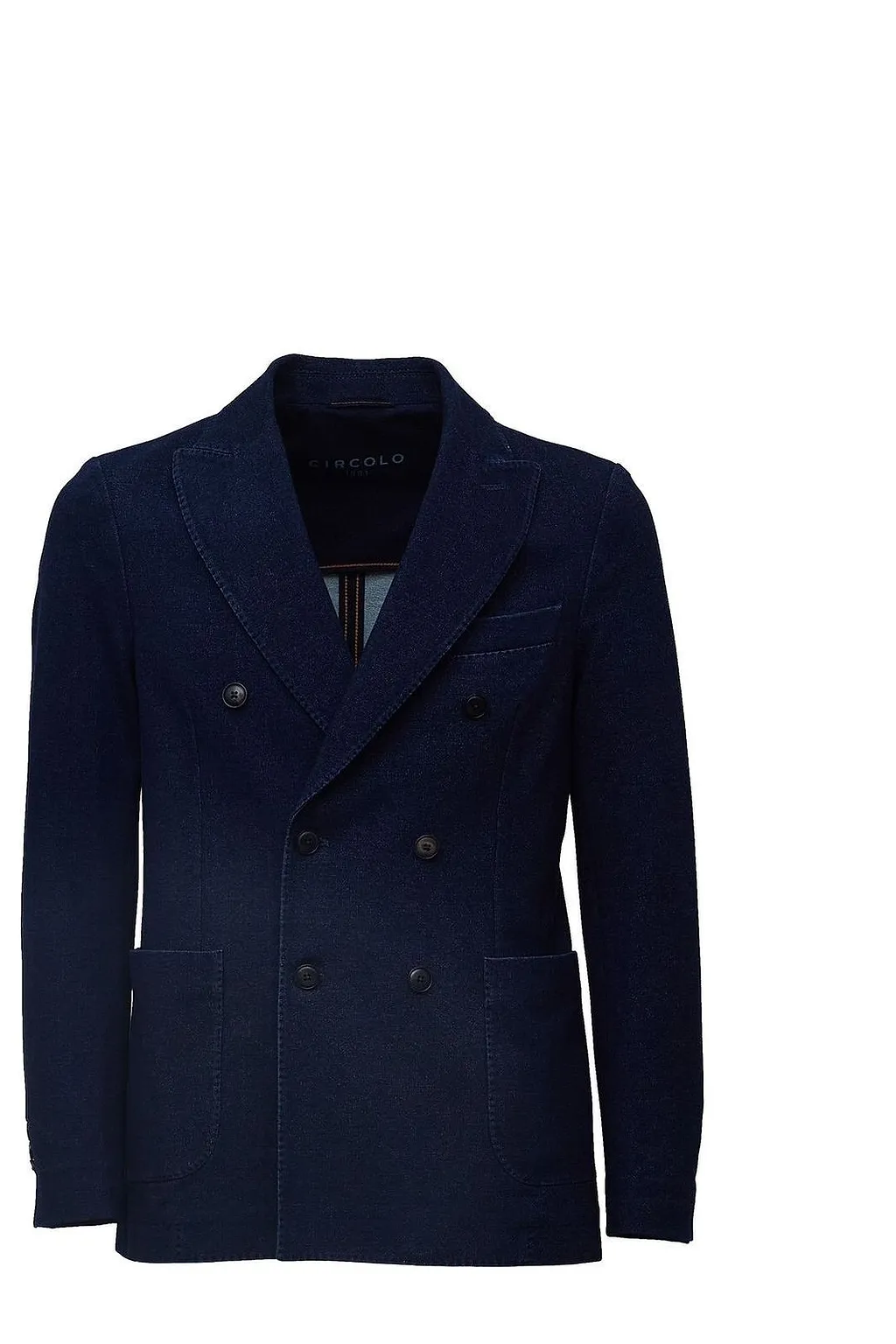 Circolo 1901 Patch-Pocket Double-Breasted Blazer