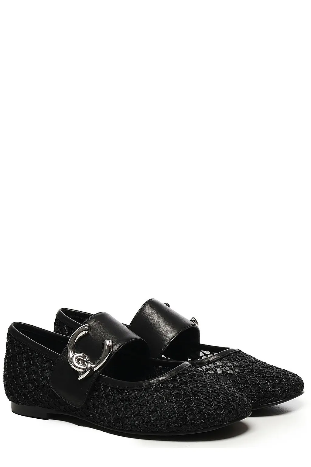 Coccinelle C-Me Mesh Ballet Flat Shoes