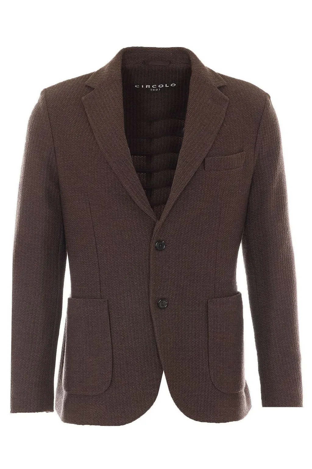 Circolo 1901 Single-Breasted Patch-Pocket Blazer