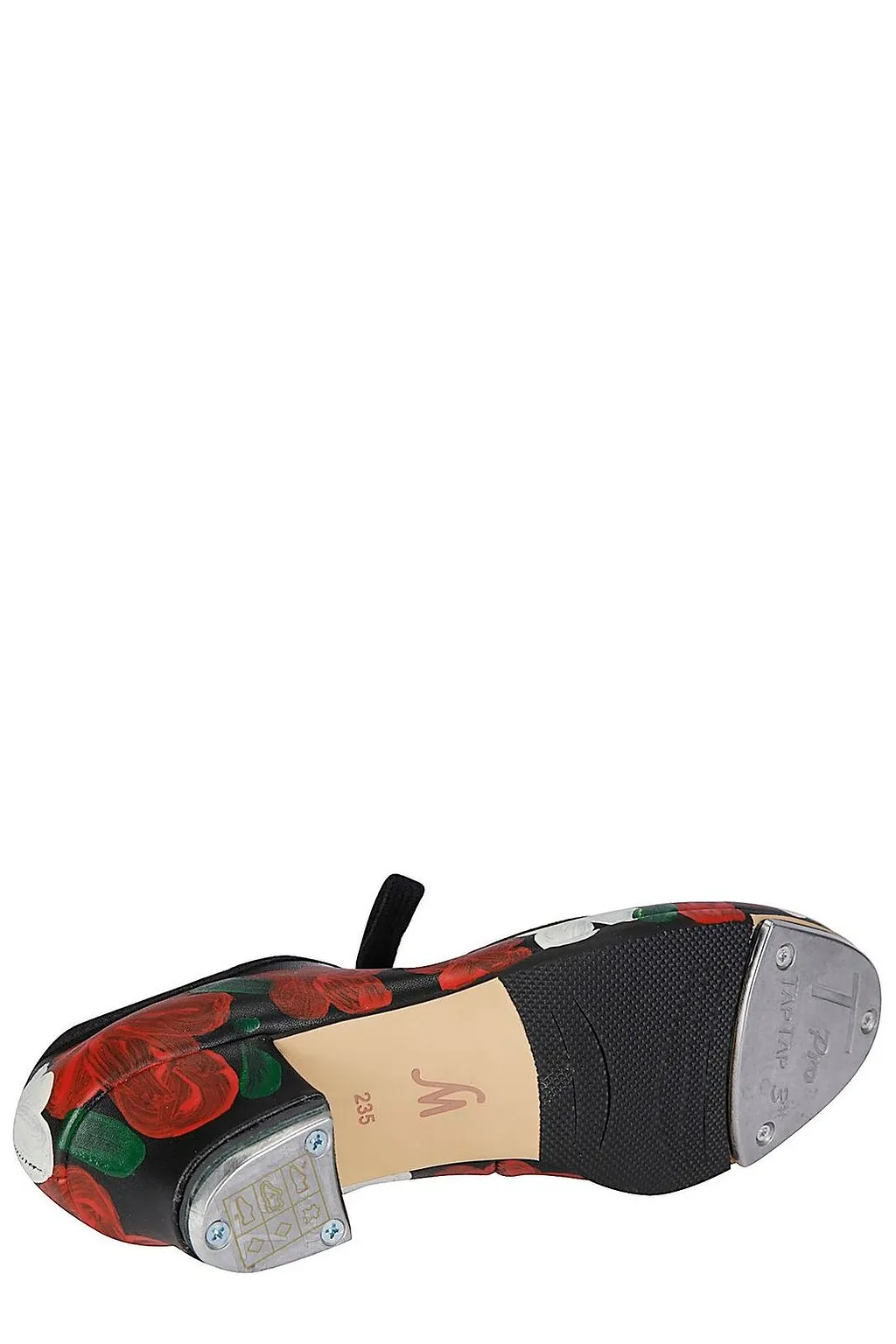 Comme Des GarÇOns Floral Lace-Up Flat Pumps